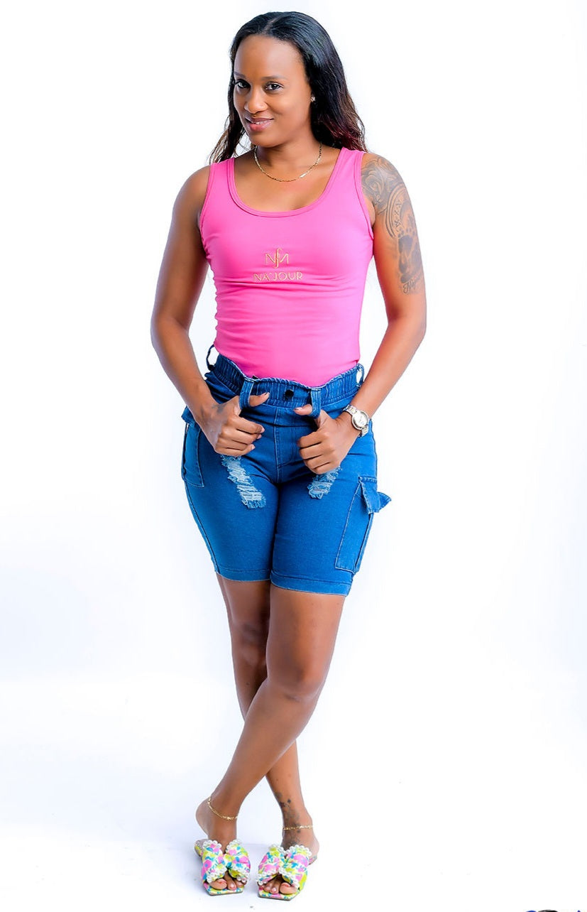 Women Demin Onesie Romer